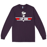 Plum top dog Long Sleeve Tee - artisFamous