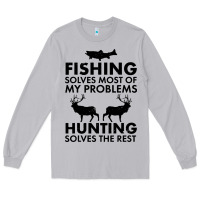 Moon Dust funny fishing and hunting Long Sleeve Tee - artisFamous