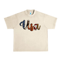 Sandshell usa calligraphy Urban Heavy Tee - Jasminsmagicworld