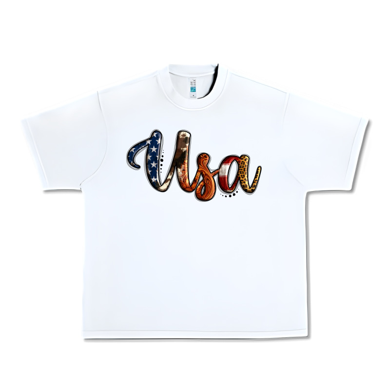 Usa Calligraphy Urban Heavy Tee by Jasminsmagicworld | Teevron