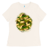 Bone camouflage patch Ladies Tee - BundleAndBundleShop