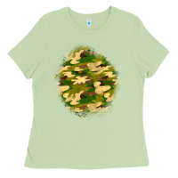 Matcha camouflage patch Ladies Tee - BundleAndBundleShop