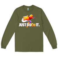 Army Green pooh just pooh Long Sleeve Tee - artisFamous