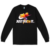 Black pooh just pooh Long Sleeve Tee - artisFamous