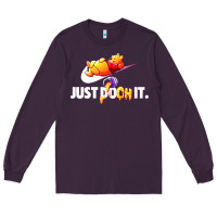 Plum pooh just pooh Long Sleeve Tee - artisFamous