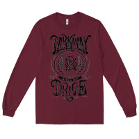 Burgundy Essential Design Long Sleeve Tee - artisFamous