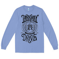 Colony Blue Essential Design Long Sleeve Tee - artisFamous