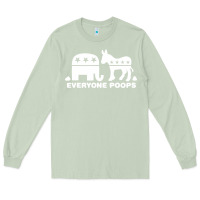 Matcha everyone poops Long Sleeve Tee - artisFamous