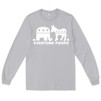 Moon Dust everyone poops Long Sleeve Tee - artisFamous