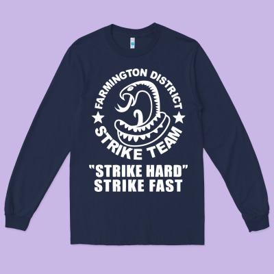 Farmington Strike Team Long Sleeve Tee Designed By Artisfamous