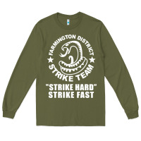 Army Green farmington strike team Long Sleeve Tee - artisFamous