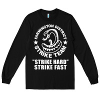 Black farmington strike team Long Sleeve Tee - artisFamous