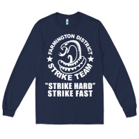 Navy farmington strike team Long Sleeve Tee - artisFamous