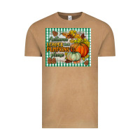 Autumn Leaves And Pumpkins Please Mouse Pad Vintage Tee | Teevron
