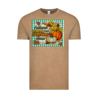Vintage Coffee autumn leaves and pumpkins please mouse pad Vintage Tee - BundleAndBundleShop