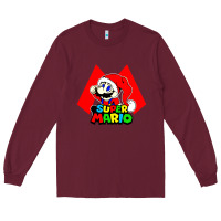 Burgundy All I Want for Christmas Is You Long Sleeve Tee - artisFamous