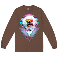 Chestnut bichons frise dog vintage Long Sleeve Tee - artisFamous