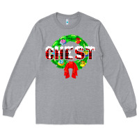 Heather Grey chest nuts Long Sleeve Tee - artisFamous