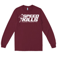 Burgundy henry ruggs speed kills Long Sleeve Tee - artisFamous