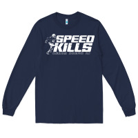 Navy henry ruggs speed kills Long Sleeve Tee - artisFamous