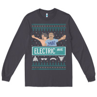 Smoke pardon my take electric avenue ugly christmas sweater Long Sleeve Tee - artisFamous
