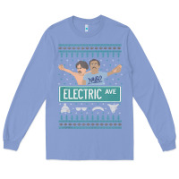 Colony Blue pardon my take electric avenue ugly christmas sweater Long Sleeve Tee - artisFamous