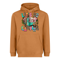 Let's Go Camping Heavyweight Hoodie | Teevron
