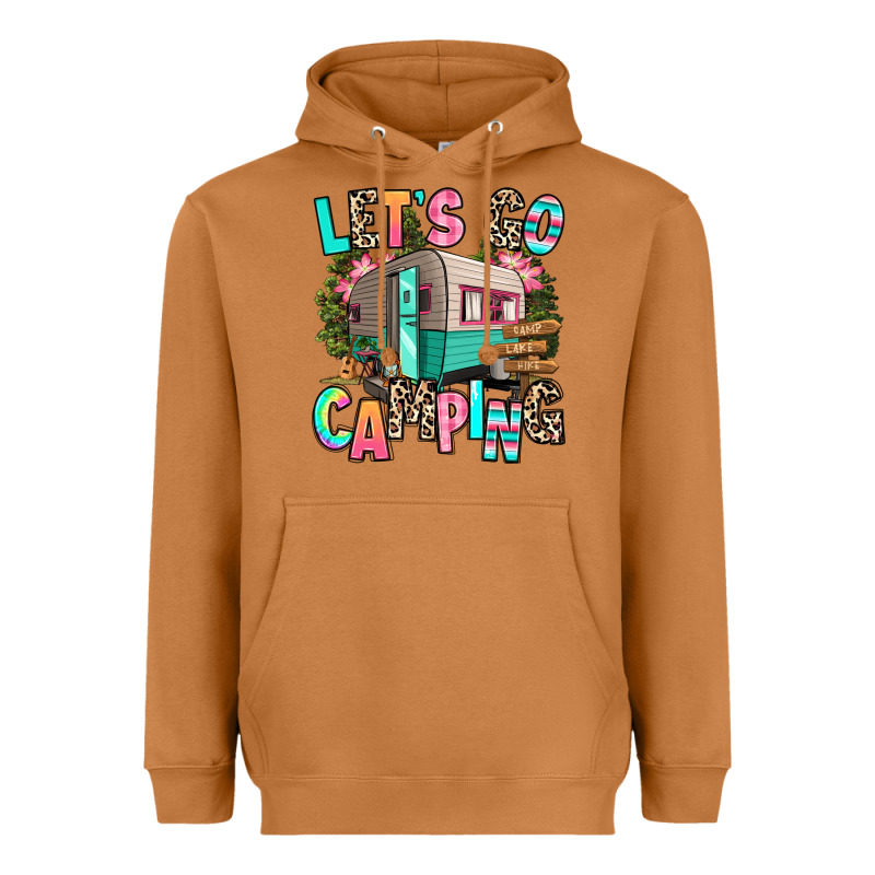 Let's Go Camping Heavyweight Hoodie by RanaPortraitStore | Teevron