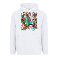 White let's go camping Heavyweight Hoodie - RanaPortraitStore