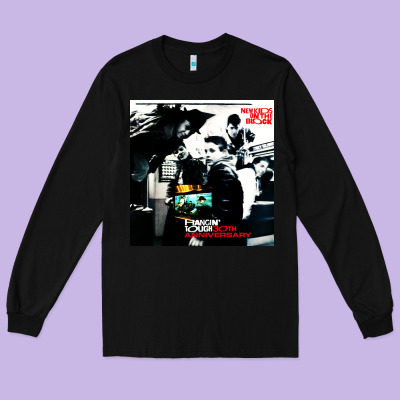 News Kids On The Block Long Sleeve Tee Designed By Artisfamous