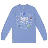 Colony Blue camiseta witcher Long Sleeve Tee - artisFamous