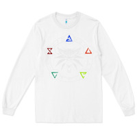 White camiseta witcher Long Sleeve Tee - artisFamous