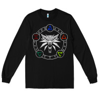 Black camiseta witcher Long Sleeve Tee - artisFamous