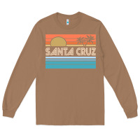 Toasted Coconut santa c.r.u.z cali sunset 70s 80s surfer summer sun Long Sleeve Tee - artisFamous