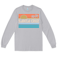 Moon Dust santa c.r.u.z cali sunset 70s 80s surfer summer sun Long Sleeve Tee - artisFamous
