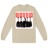 Mushroom NEWS KIDS ON THE BLOCK Long Sleeve Tee - artisFamous