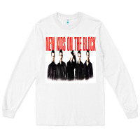 White NEWS KIDS ON THE BLOCK Long Sleeve Tee - artisFamous