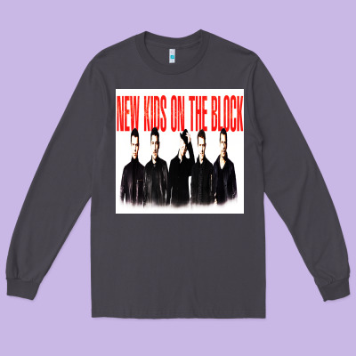News Kids On The Block Long Sleeve Tee Designed By Artisfamous