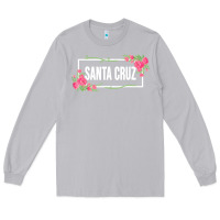 Moon Dust santa c.r.u.z cali  floral hibiscus flower Long Sleeve Tee - artisFamous