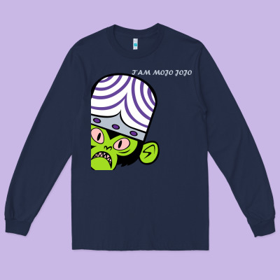 I Am Mojo Jojo Long Sleeve Tee Designed By Artisfamous