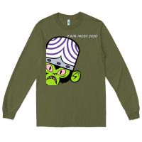 Army Green i am mojo jojo Long Sleeve Tee - artisFamous