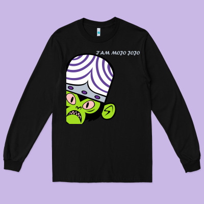 I Am Mojo Jojo Long Sleeve Tee Designed By Artisfamous