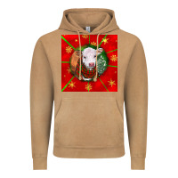 Vintage Camel christmas hereford calf Vintage Hoodie - LillyAllenDesigns