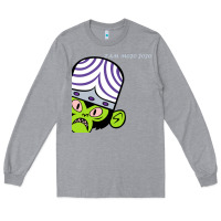 Heather Grey i am mojo jojo Long Sleeve Tee - artisFamous