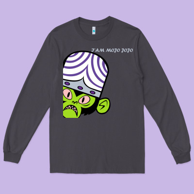 I Am Mojo Jojo Long Sleeve Tee Designed By Artisfamous