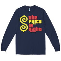 Navy price is right classic Long Sleeve Tee - artisFamous