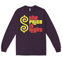 Plum price is right classic Long Sleeve Tee - artisFamous