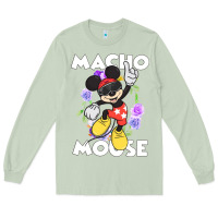 Matcha macho mouse Long Sleeve Tee - artisFamous