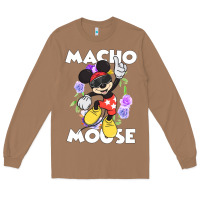 Toasted Coconut macho mouse Long Sleeve Tee - artisFamous