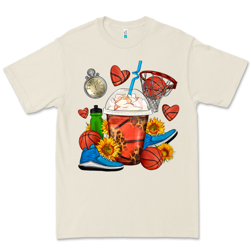 Basketball Frappe Coffee Premium Tee by FaDigitalArtStudio | Teevron